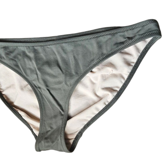 Banana Republic Bikini Bottoms Olive Green Women's Size Medium - Picture 2 of 6